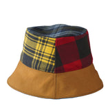 Mens patchwork bucket