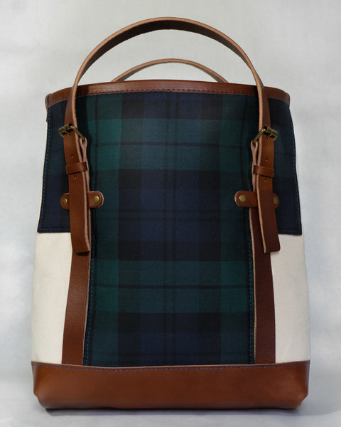 Belted Blackwatch Tote